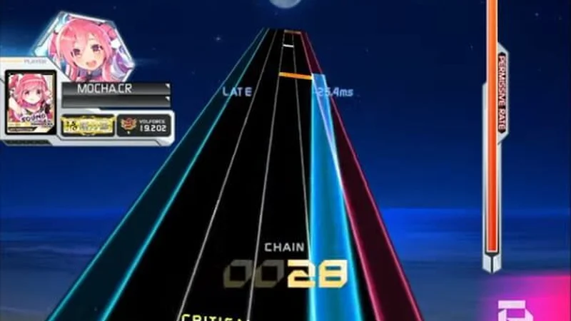 Sound Voltex gameplay