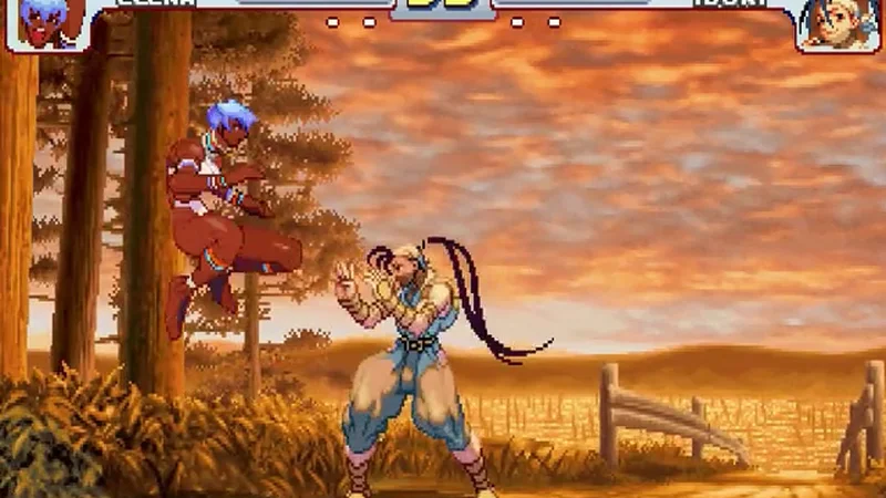 Street Fighter Collection gameplay